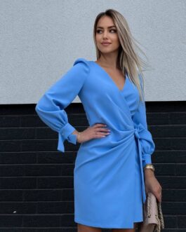 Sukienka MILA niebieska